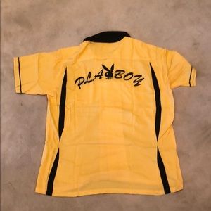 NWTS Supreme x Playboy Yellow Bowling Shirt - sz M